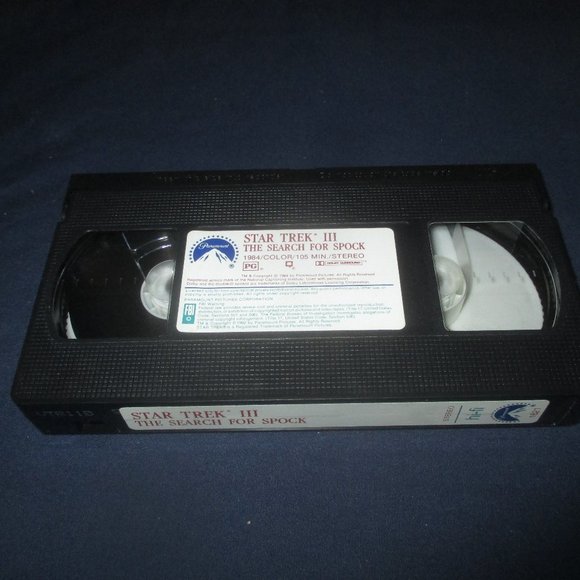 Star Trek 1-7 VHS Bundle of 7 tapes from the 1980s to 1990s - Picture 7 of 12